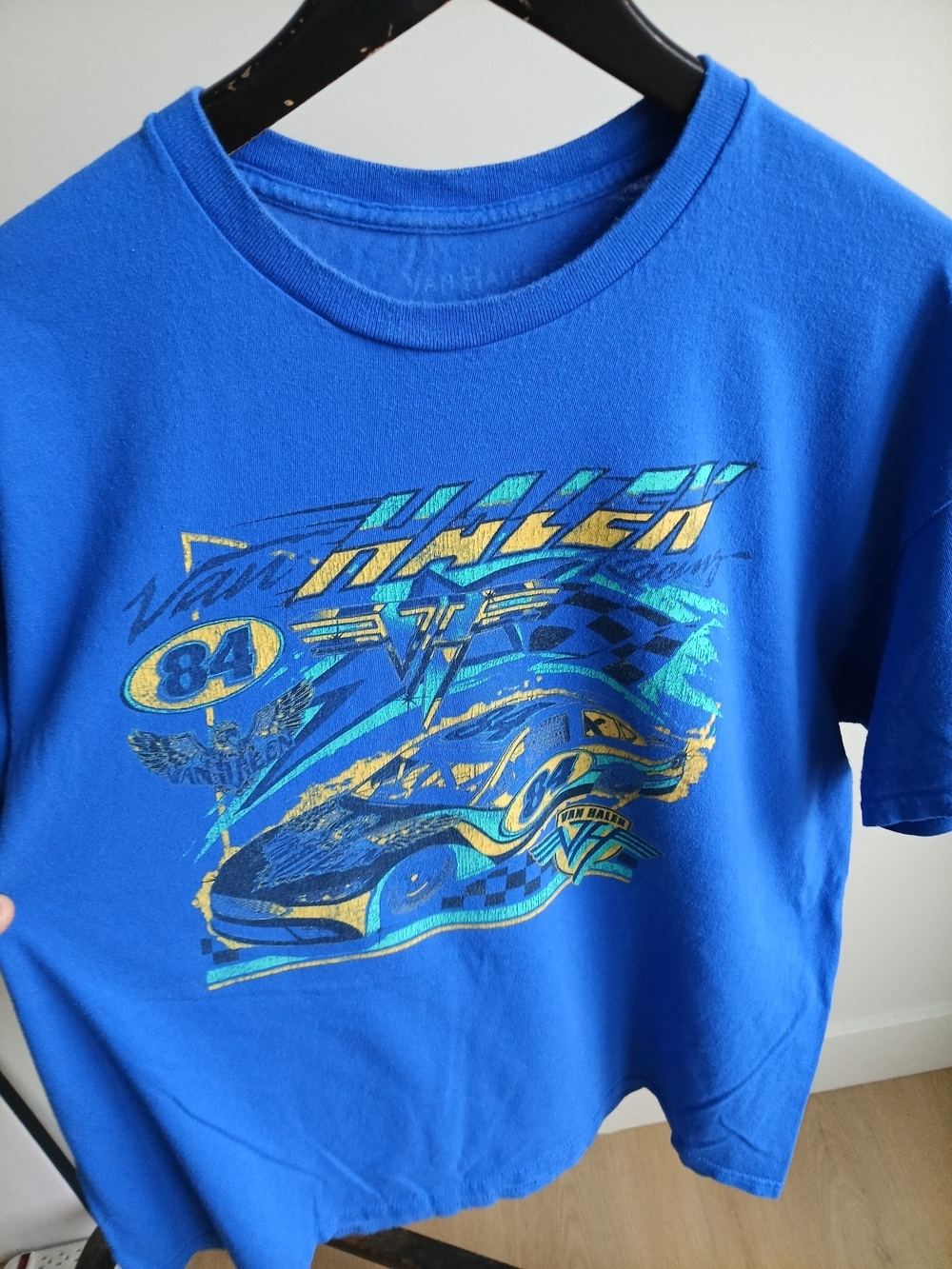 Van Halen Racing 84 Graphic Tee Blue Size XL